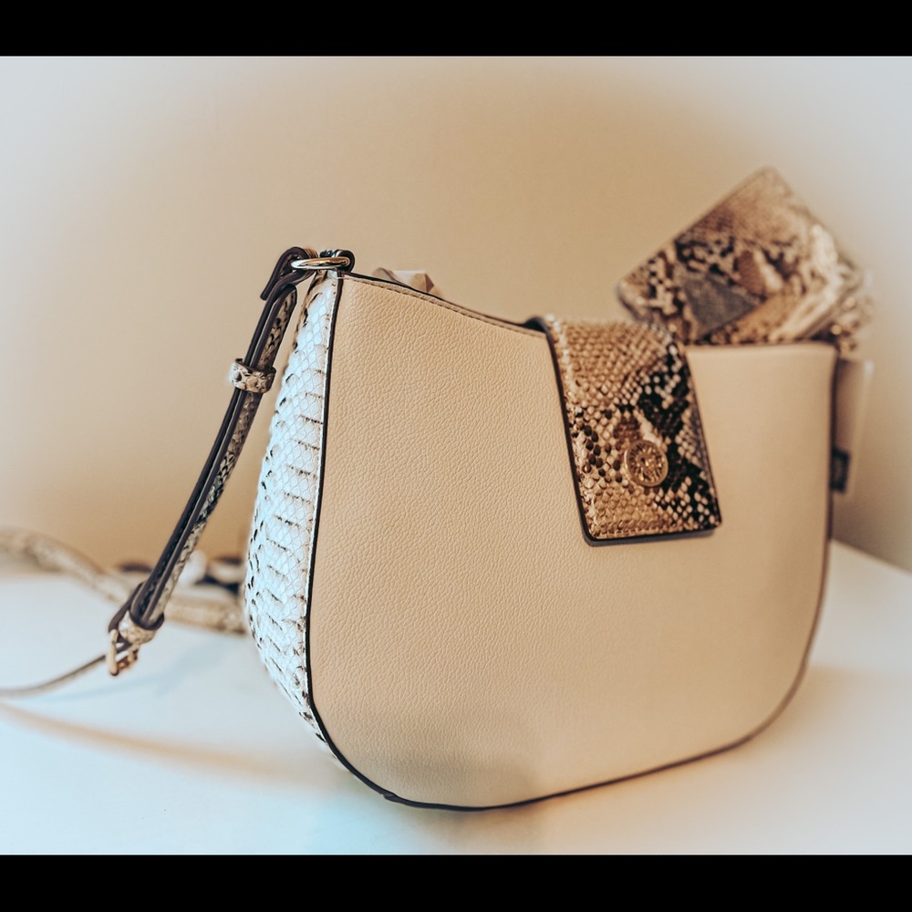 Anne Klein Faux Snake Skin Purse & Wallet